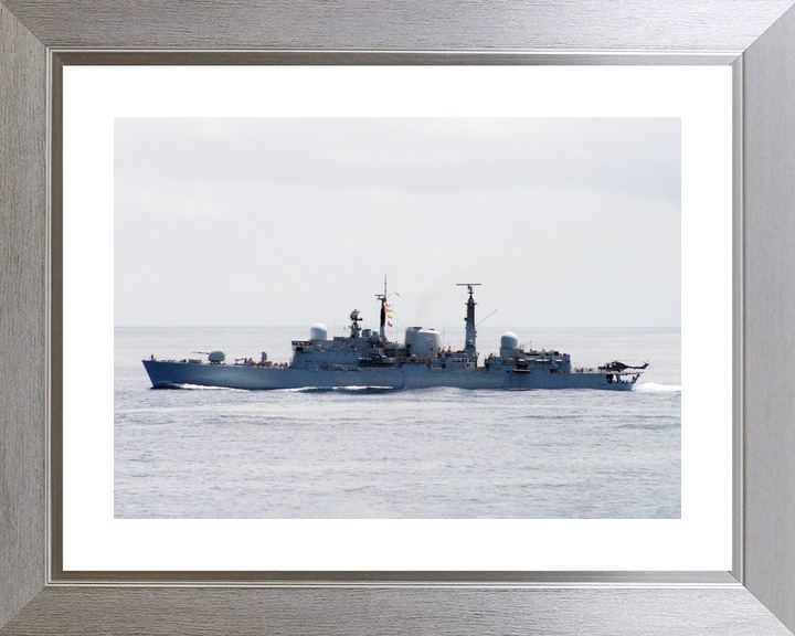 HMS Exeter D89 Type 42 Destroyer 26 September 1985 Port Side