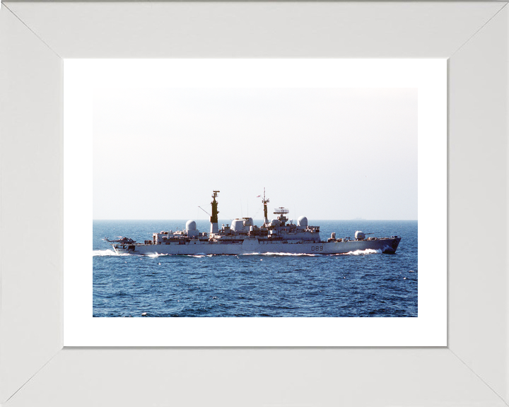 HMS Exeter D89 Type 42 Destroyer 1 October 1987 Starboard Side