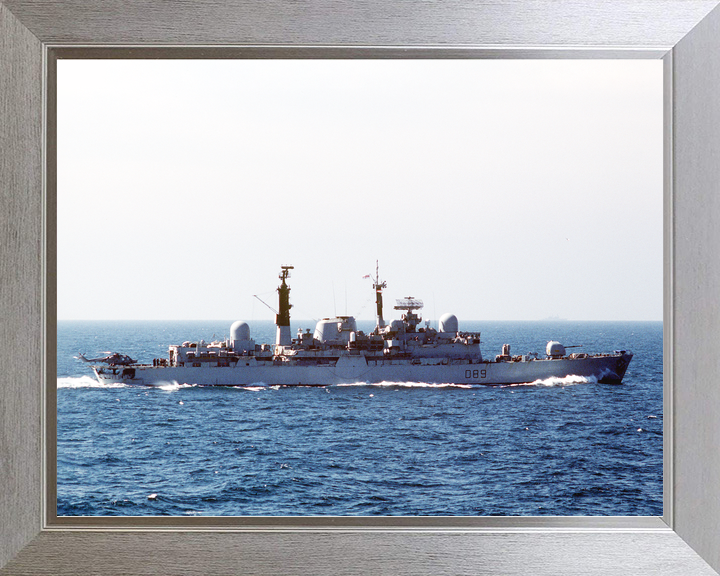 HMS Exeter D89 Type 42 Destroyer 1 October 1987 Starboard Side