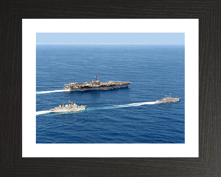 HMS Exeter D89 Type 42 Destroyer 26 September 1985 With HMS Jupiter