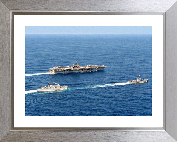 HMS Exeter D89 Type 42 Destroyer 26 September 1985 With HMS Jupiter