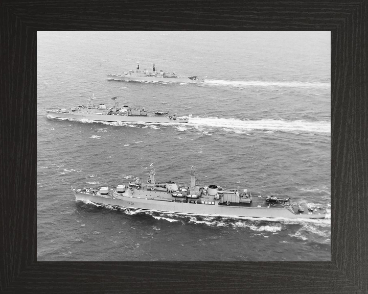 HMS Norfolk D21 County Class Destroyer December 1971