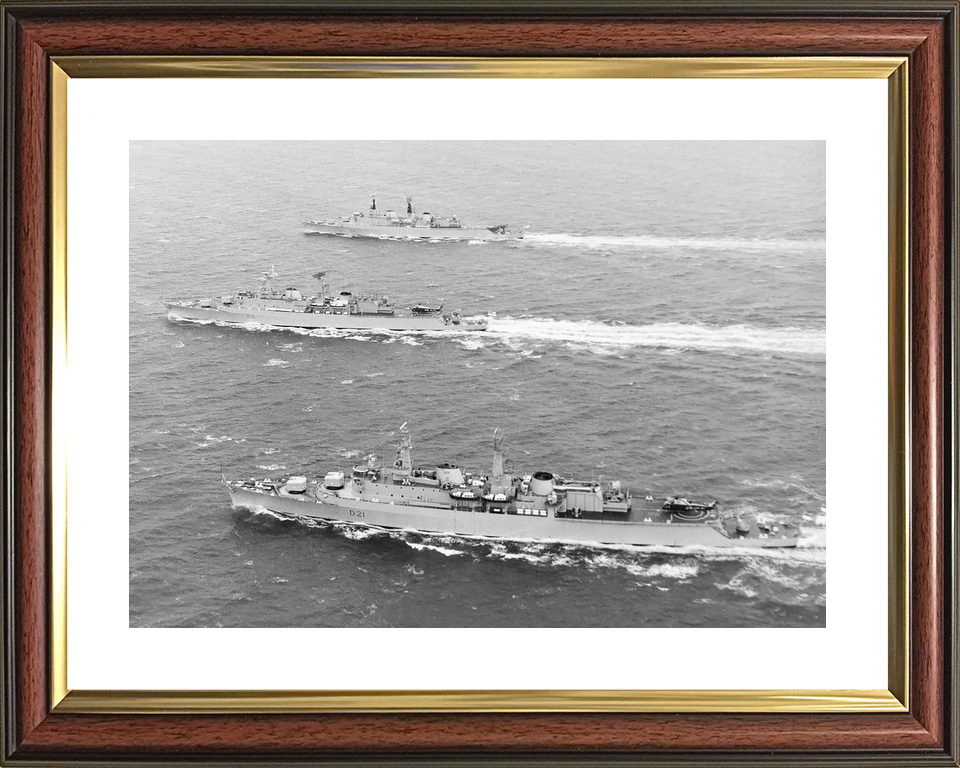 HMS Norfolk D21 County Class Destroyer December 1971