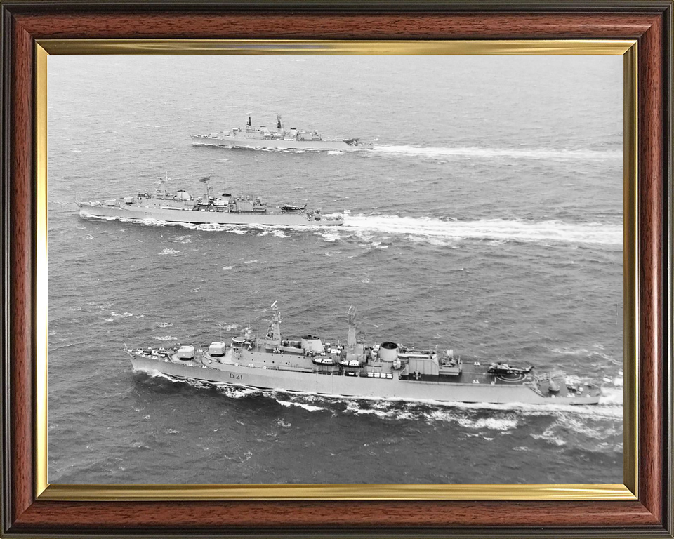 HMS Norfolk D21 County Class Destroyer December 1971