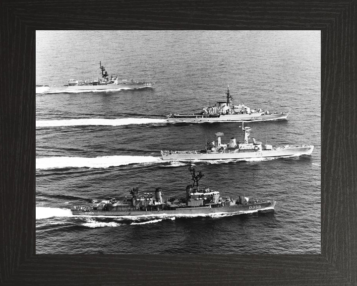 HMS Charybdis F75 Leander Class Frigate 1979