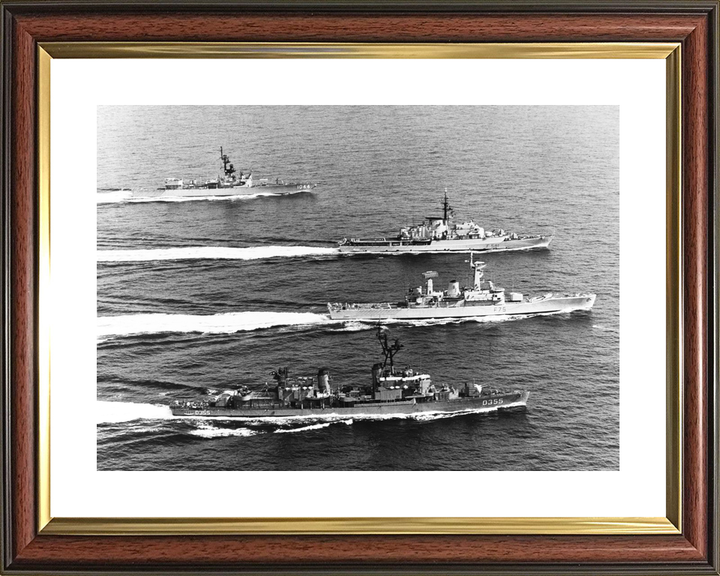 HMS Charybdis F75 Leander Class Frigate 1979