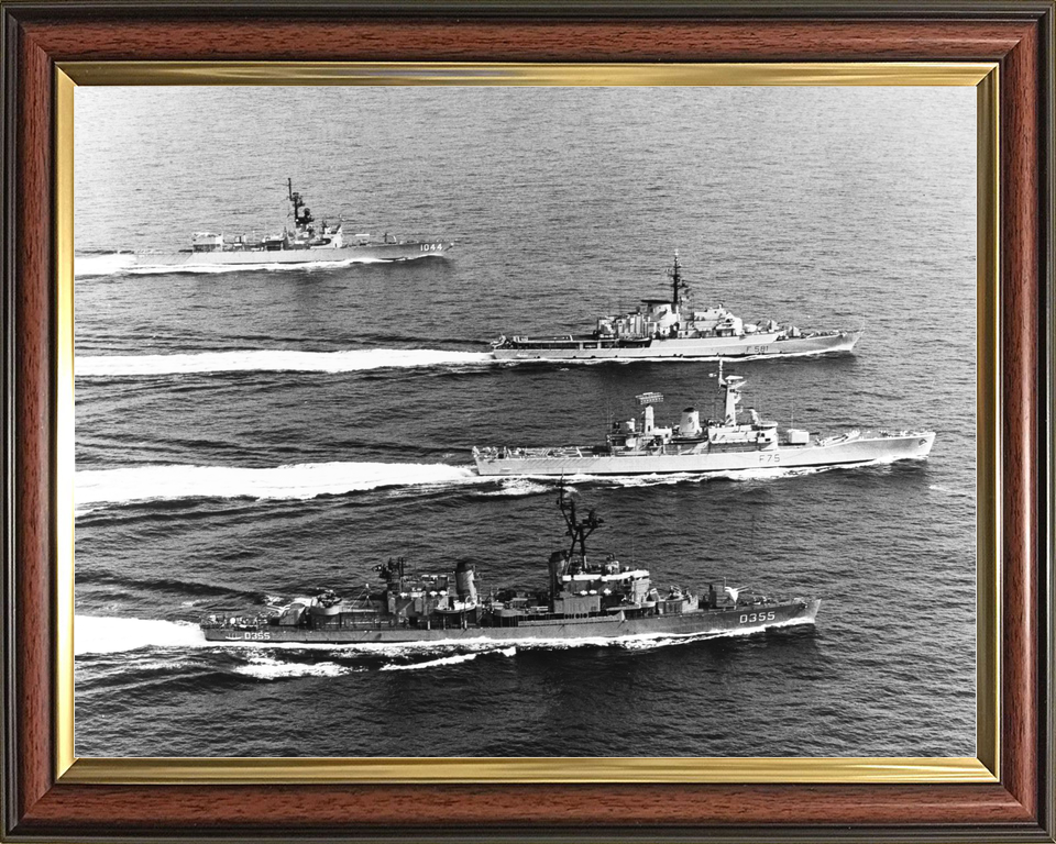 HMS Charybdis F75 Leander Class Frigate 1979