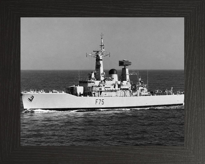 HMS Charybdis F75 Leander Class Frigate c1974