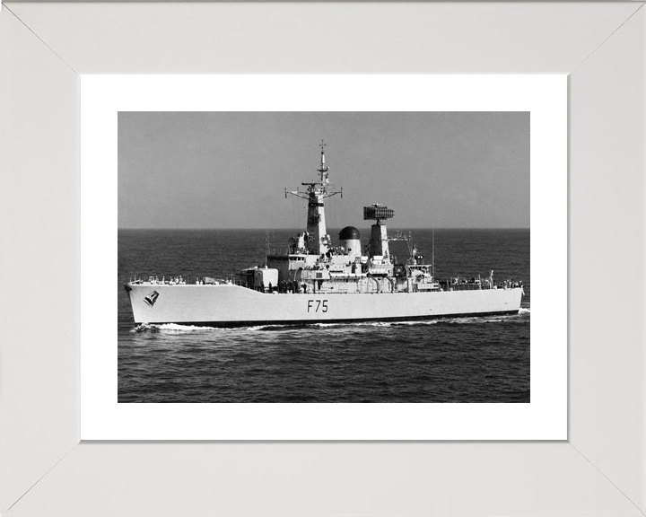 HMS Charybdis F75 Leander Class Frigate c1974