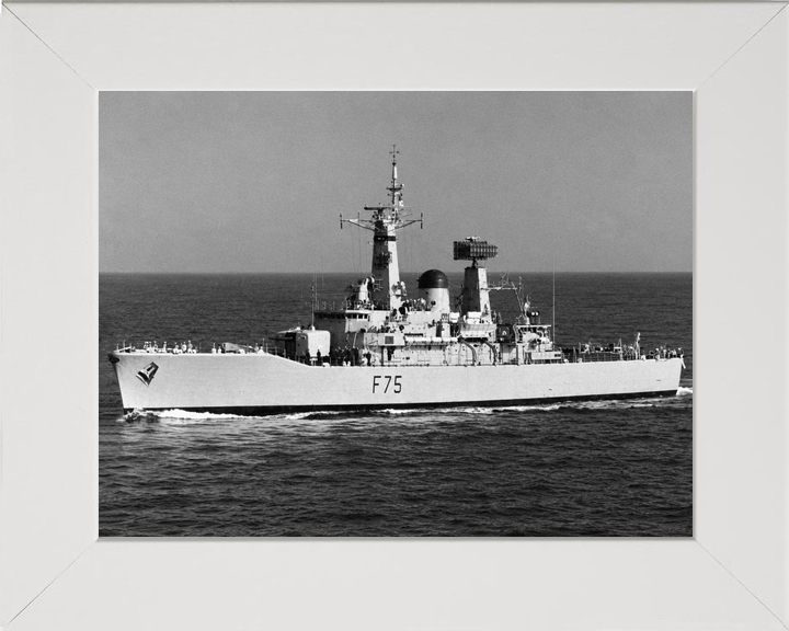 HMS Charybdis F75 Leander Class Frigate c1974