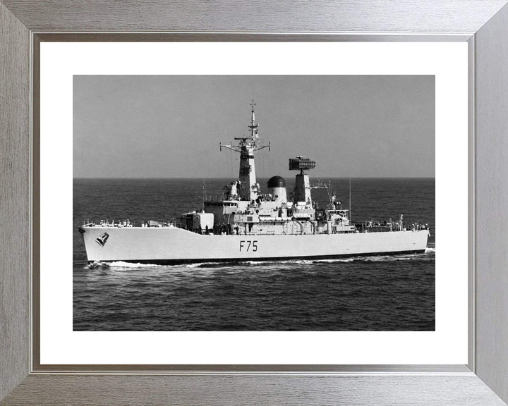 HMS Charybdis F75 Leander Class Frigate c1974