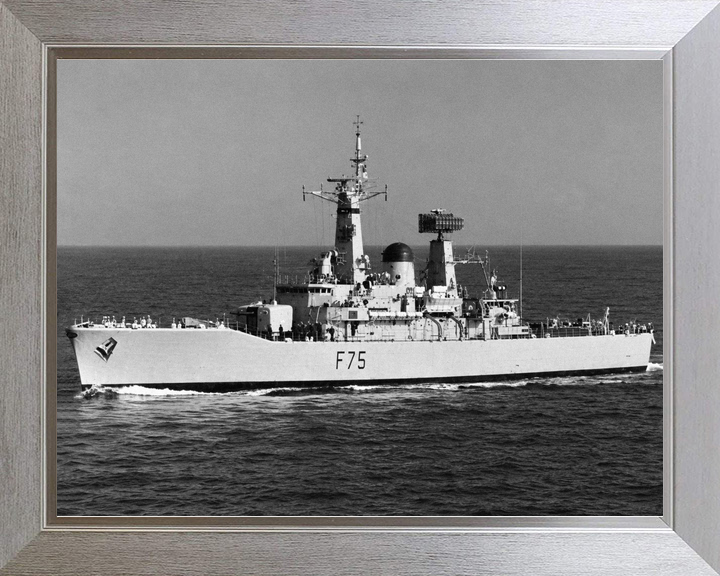 HMS Charybdis F75 Leander Class Frigate c1974