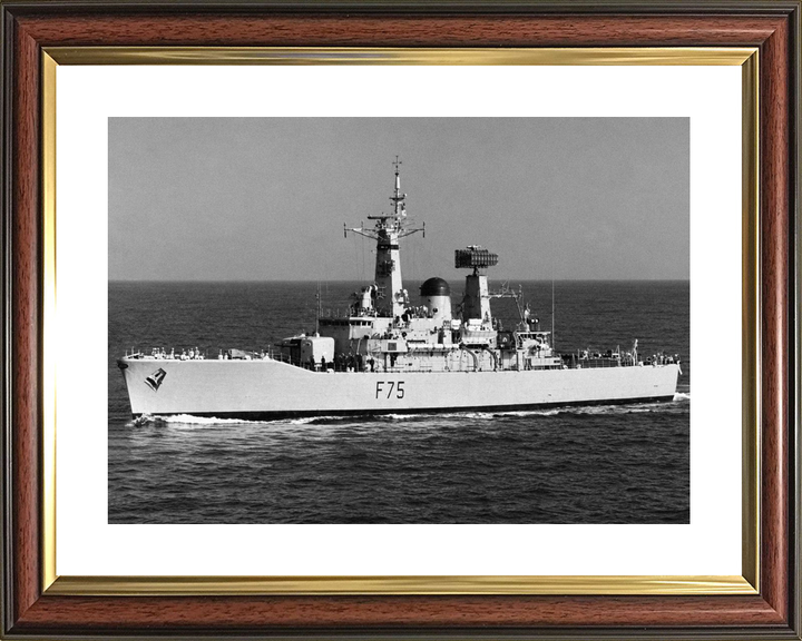 HMS Charybdis F75 Leander Class Frigate c1974
