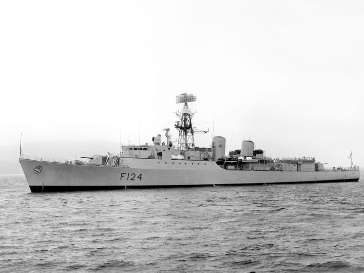 HMS Zulu F124 Tribal Class Frigate August 1982 Photo Print - Posters, Prints, & Visual Artwork - by Hampshire Prints (image 1 of 9)