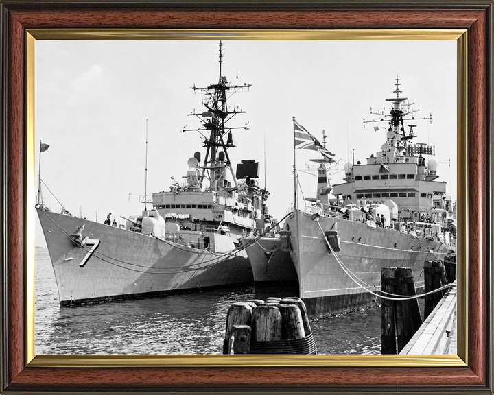 HMS Blake C99 Tiger Class Light Cruiser 1975 Manila