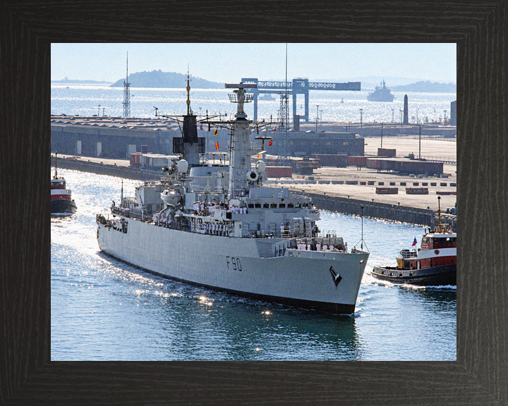 HMS Brilliant F90 Type 22 Frigate September 1985