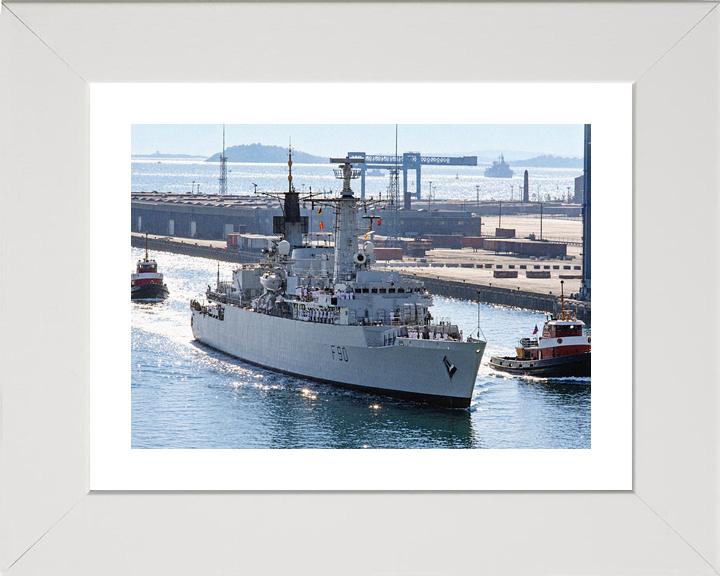 HMS Brilliant F90 Type 22 Frigate September 1985