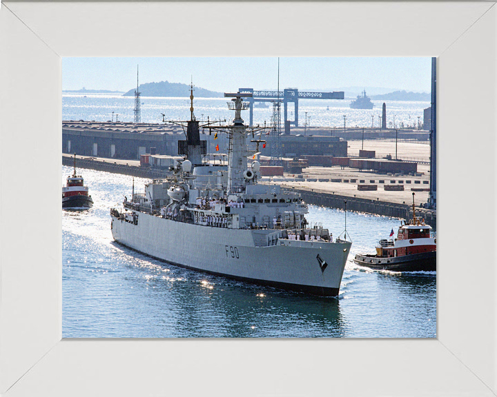 HMS Brilliant F90 Type 22 Frigate September 1985