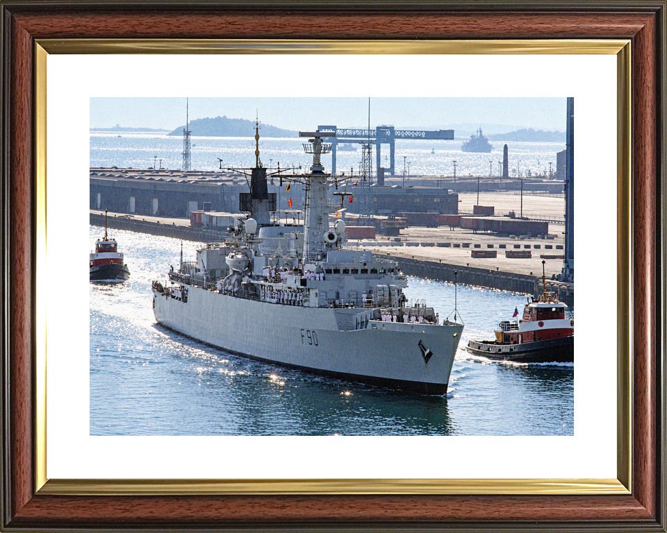 HMS Brilliant F90 Type 22 Frigate September 1985