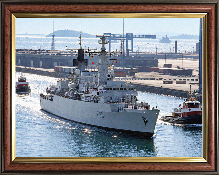HMS Brilliant F90 Type 22 Frigate September 1985