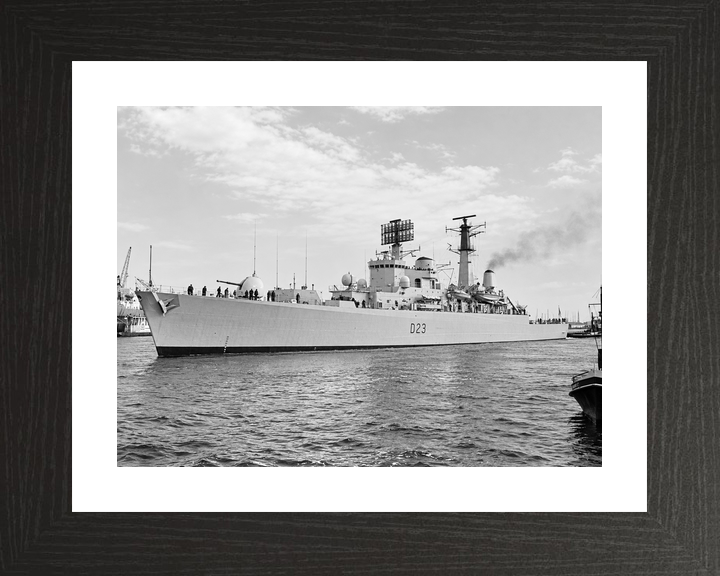 HMS Bristol D23 Type 82 Destroyer Amsterdam 1973