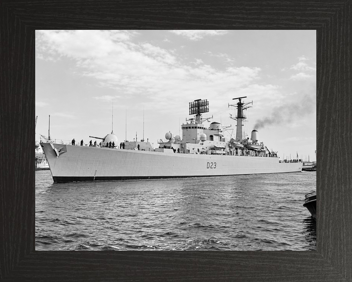 HMS Bristol D23 Type 82 Destroyer Amsterdam 1973