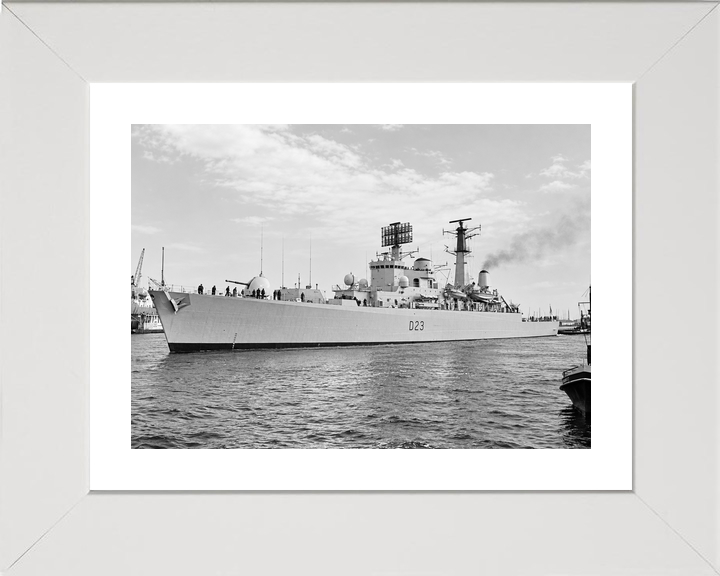 HMS Bristol D23 Type 82 Destroyer Amsterdam 1973