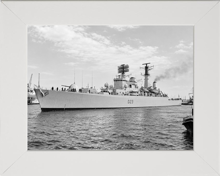 HMS Bristol D23 Type 82 Destroyer Amsterdam 1973