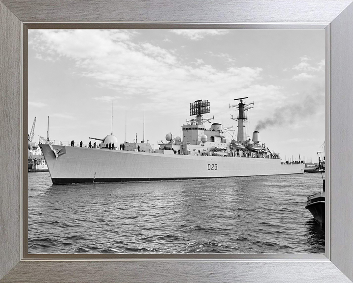 HMS Bristol D23 Type 82 Destroyer Amsterdam 1973