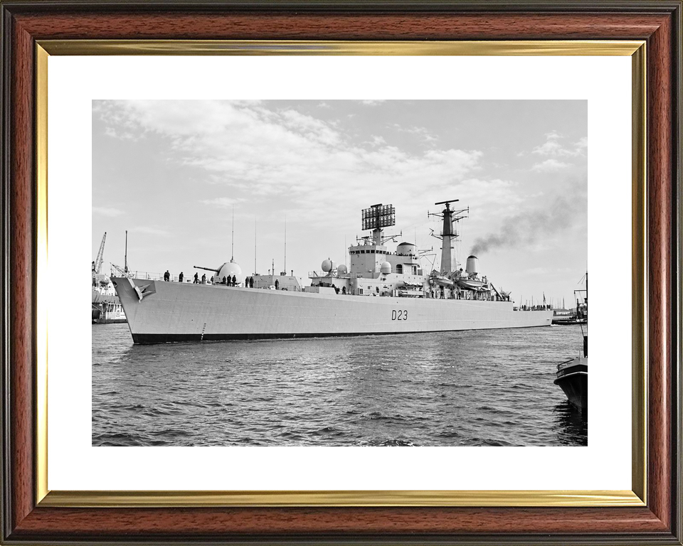 HMS Bristol D23 Type 82 Destroyer Amsterdam 1973