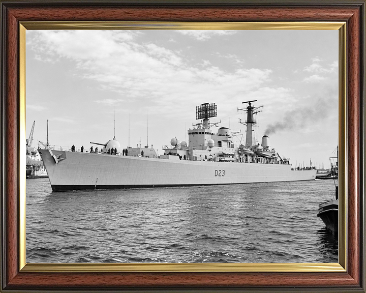 HMS Bristol D23 Type 82 Destroyer Amsterdam 1973