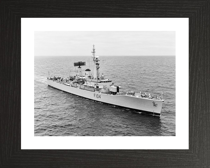 HMS Dido F104 Leander Class Frigate September 1971