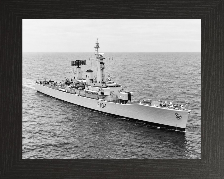 HMS Dido F104 Leander Class Frigate September 1971