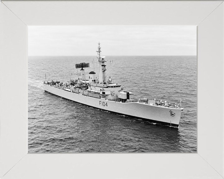 HMS Dido F104 Leander Class Frigate September 1971