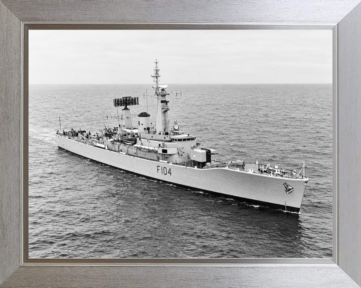 HMS Dido F104 Leander Class Frigate September 1971