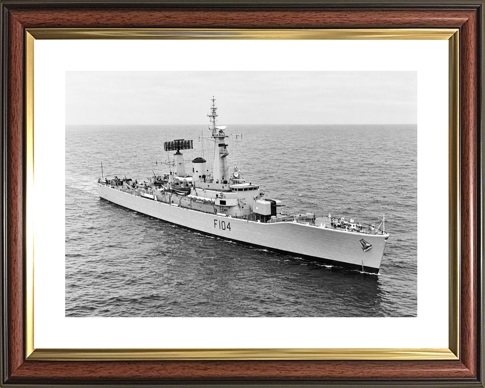 HMS Dido F104 Leander Class Frigate September 1971