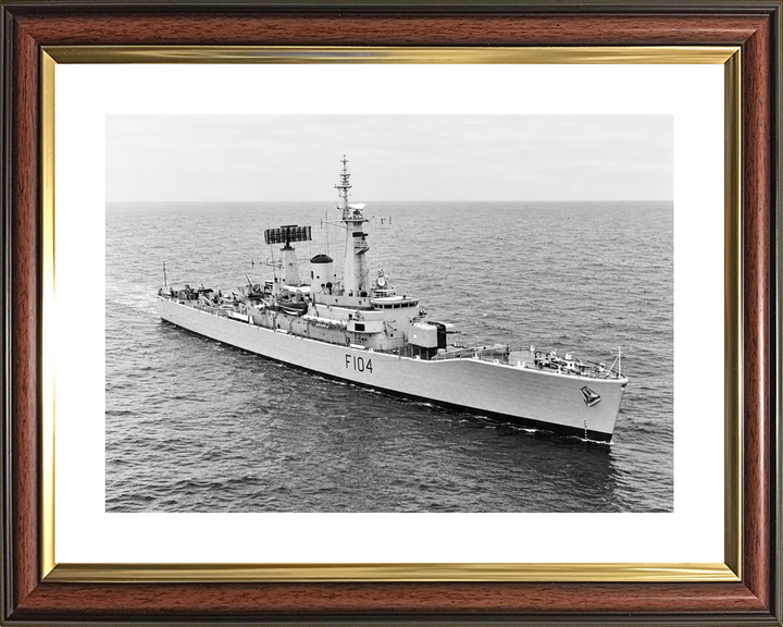 HMS Dido F104 Leander Class Frigate September 1971