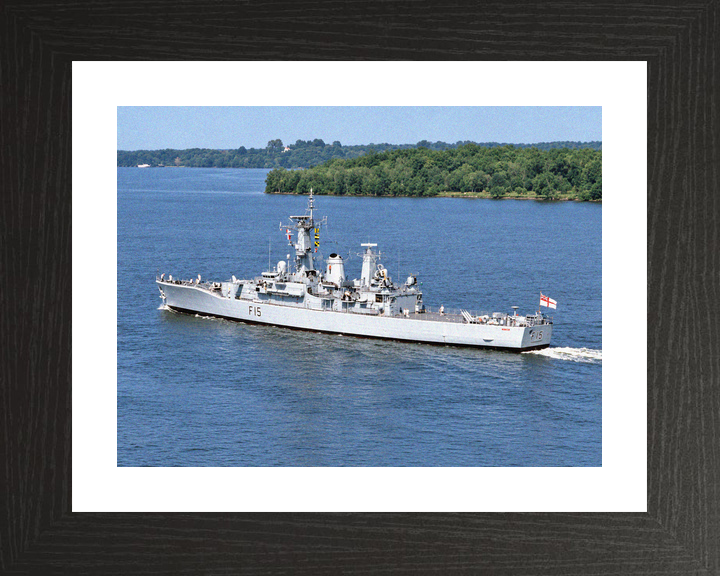 HMS Euryalus F15 Leander Class Frigate Potomac 1987