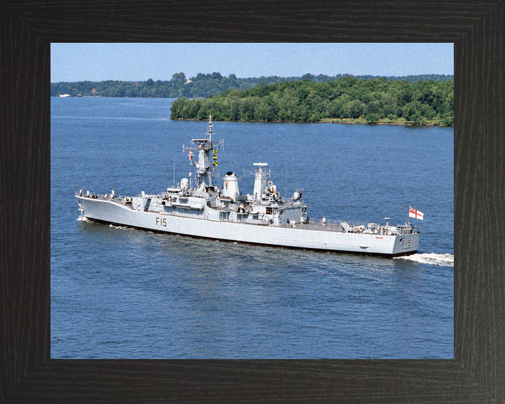HMS Euryalus F15 Leander Class Frigate Potomac 1987