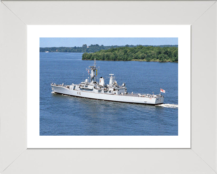 HMS Euryalus F15 Leander Class Frigate Potomac 1987