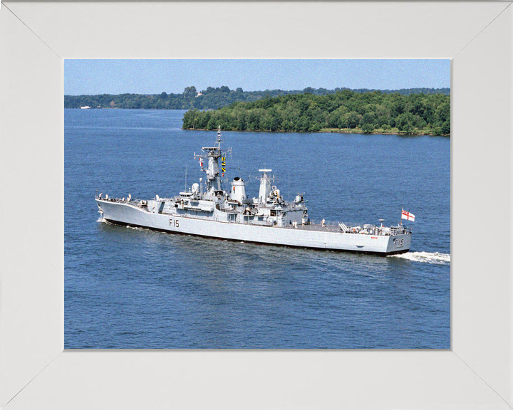 HMS Euryalus F15 Leander Class Frigate Potomac 1987