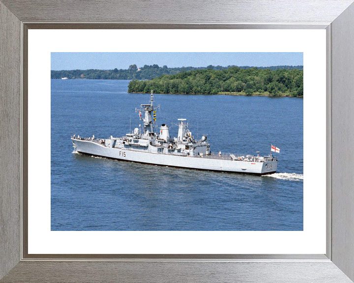 HMS Euryalus F15 Leander Class Frigate Potomac 1987