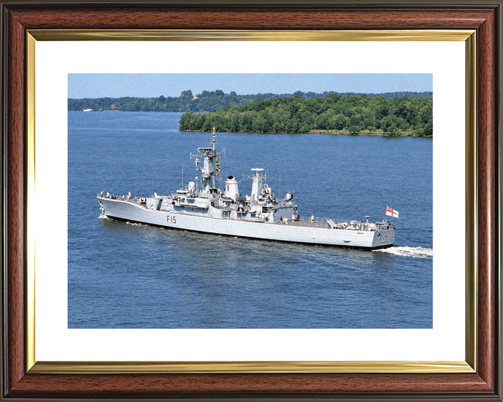 HMS Euryalus F15 Leander Class Frigate Potomac 1987