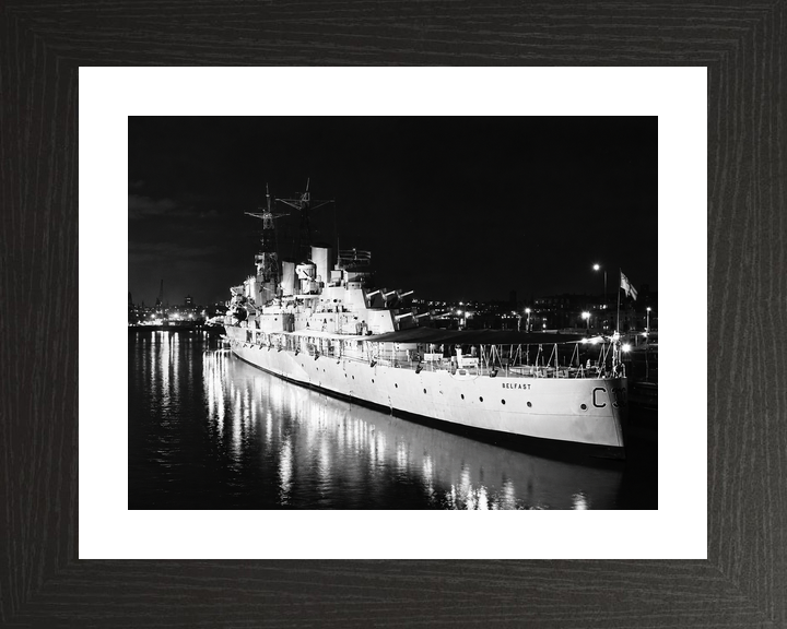 HMS Belfast C35 Town Class Light Cruiser Hawaii 1962