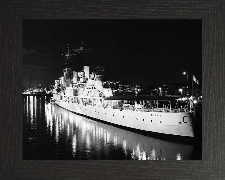 HMS Belfast C35 Town Class Light Cruiser Hawaii 1962