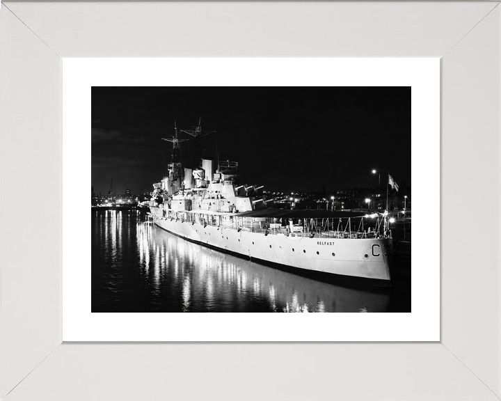 HMS Belfast C35 Town Class Light Cruiser Hawaii 1962