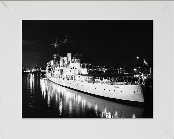 HMS Belfast C35 Town Class Light Cruiser Hawaii 1962