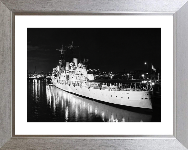 HMS Belfast C35 Town Class Light Cruiser Hawaii 1962