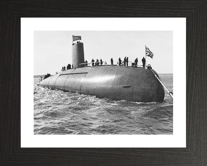 HMS Dreadnought S101 Dreadnought Class Submarine 1960 Launch