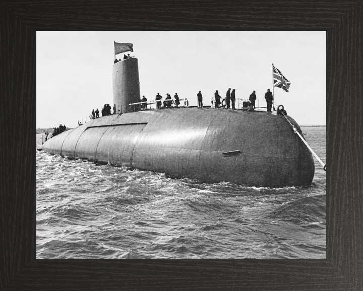 HMS Dreadnought S101 Dreadnought Class Submarine 1960 Launch